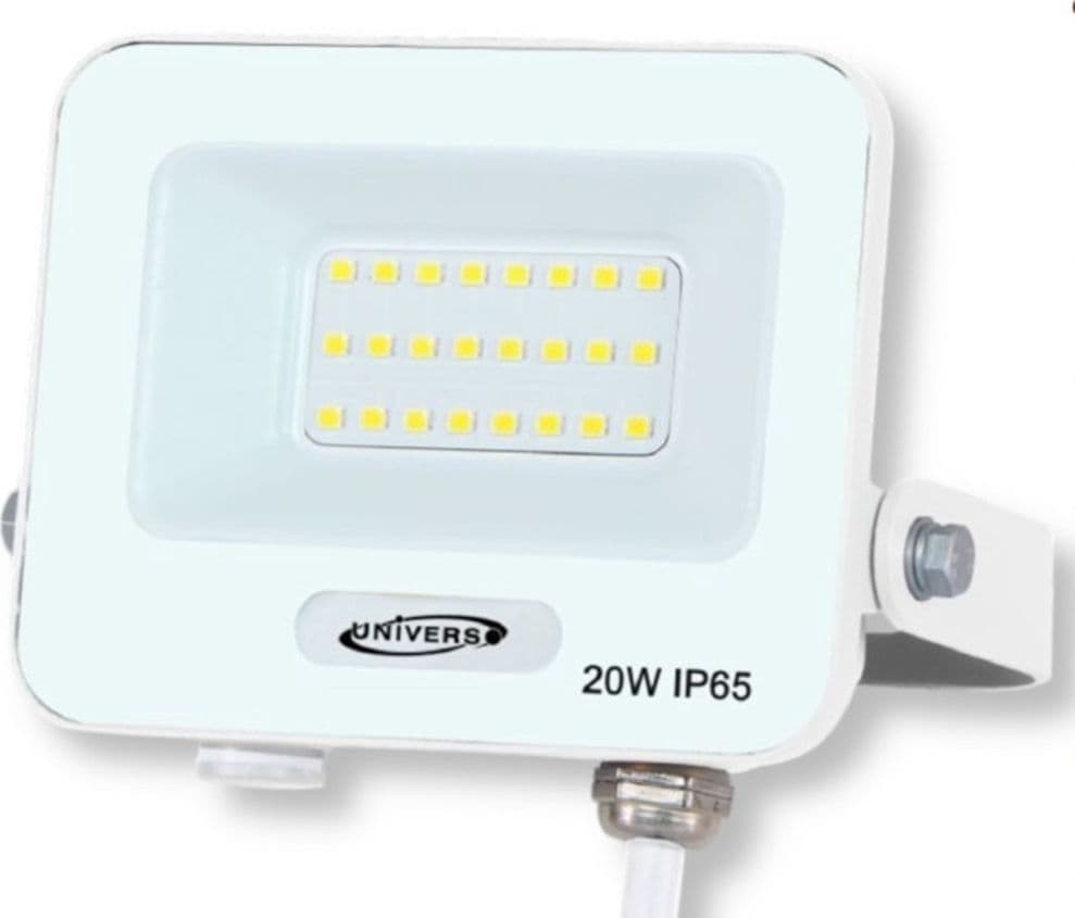 FARO PROIETTORE SMD LED FLOODLIGHT 20 W SLIM IP65 LUCE 3000K 4000K 6500K EK05-20W - 5