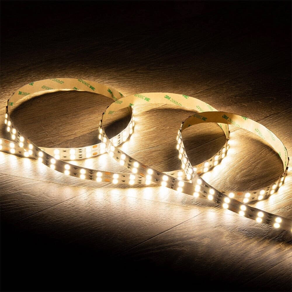STRISCIA STRIP LED 2835 24V 5 METRI 80 WATT LUCE FREDDA CALDA NATURALE 24V-240-5 - 10