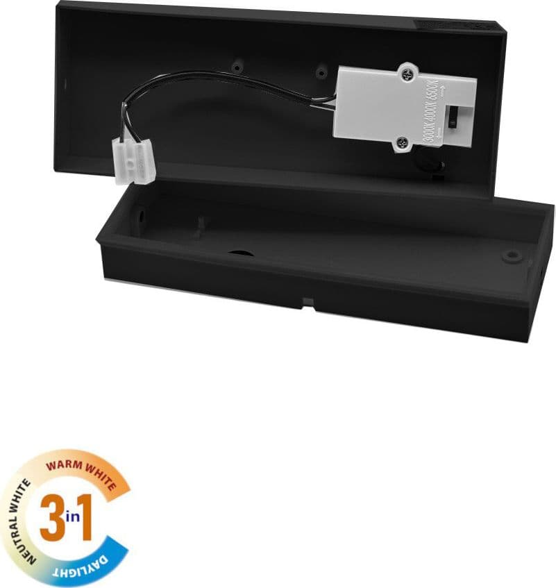 APPLIQUE A LED 10 WATT LAMPADA DA PARETE PER BALCONI GIARDINO IP54 CCT SWITCH B82-3C - 15