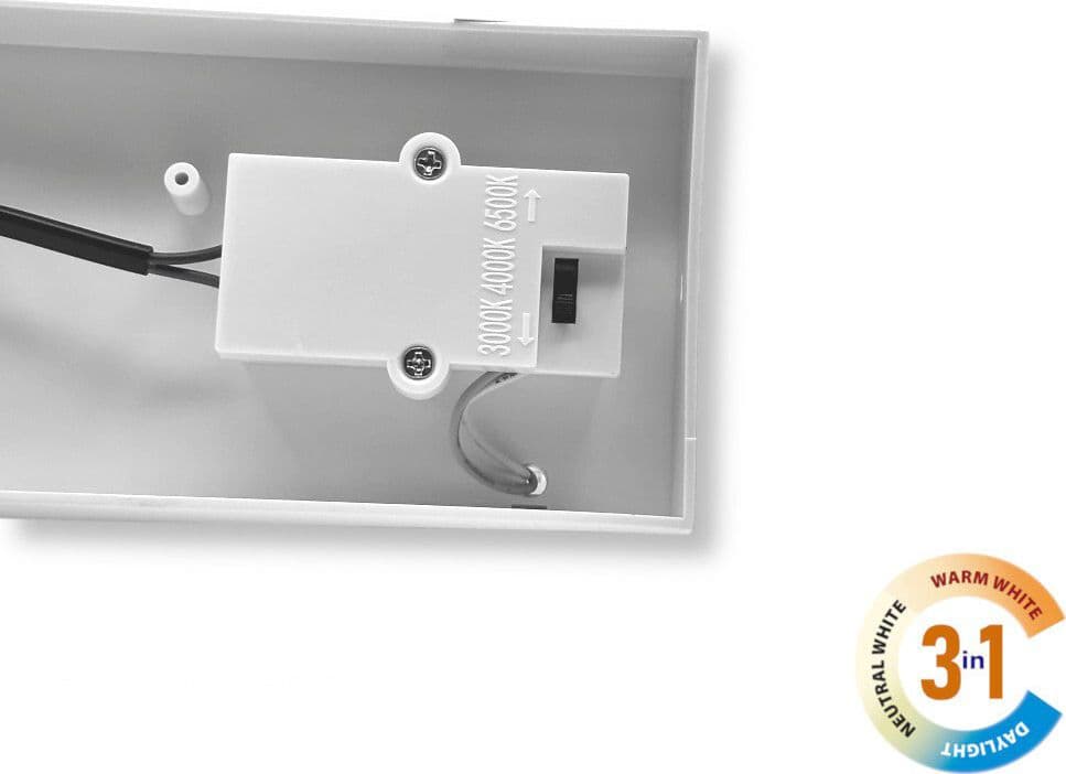 APPLIQUE A LED 10 WATT LAMPADA DA PARETE PER BALCONI GIARDINO IP54 CCT SWITCH B82-3C - 9