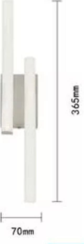APPLIQUE LAMPADA DA PARETE A LED 10W 800LM CCT IP20 DESIGN ONDA MODERNO BIANCO E26-3C - 6