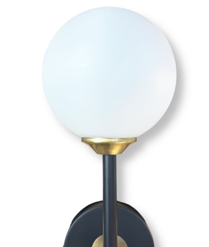 APPLIQUE A PARETE 1 SFERA ILLUMINAZIONE DECORATIVA CONTEMPORANEO CON ATTACCO G9 I20 AQ60 - 10