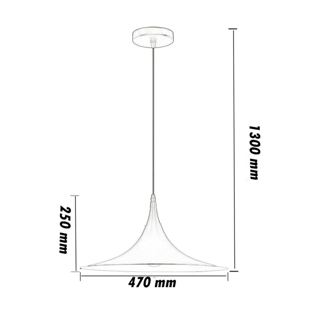 LAMPADARIO A SOSPENSIONE SOFFITTO STILE CONTEMPORANEO NORDICO ATTACCO E27 IN METALLO B97 - 16