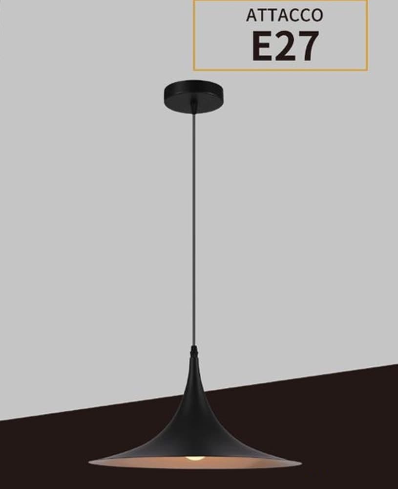 LAMPADARIO A SOSPENSIONE SOFFITTO STILE CONTEMPORANEO NORDICO ATTACCO E27 IN METALLO B97 - 10
