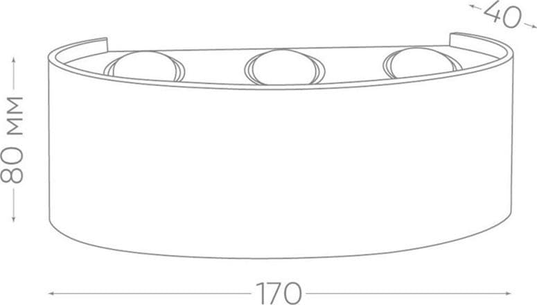 APPLIQUE LAMPADA LED DA MURO DOPPIA EMISSIONE LUMINOSA 16W LUCE SELEZIONABILE CCT ES68-3C - 22