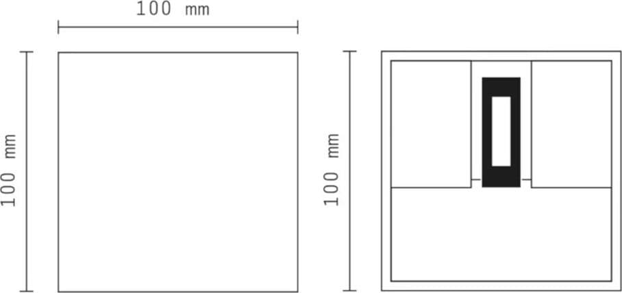 APPLIQUE LAMPADA MURO DOPPIO LED COB 12W FASCIO REGOLABILE CAMBIA COLORE CCT 3IN1 ES46-3C - 12