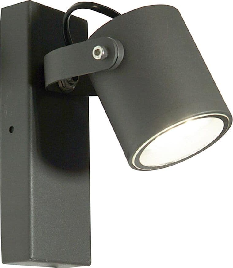 APPLIQUE PARETE ORIENTABILE PER ESTERNO ATTACCO GU10 LAMPADA DA MURO IP44 539WA-B172 - 12