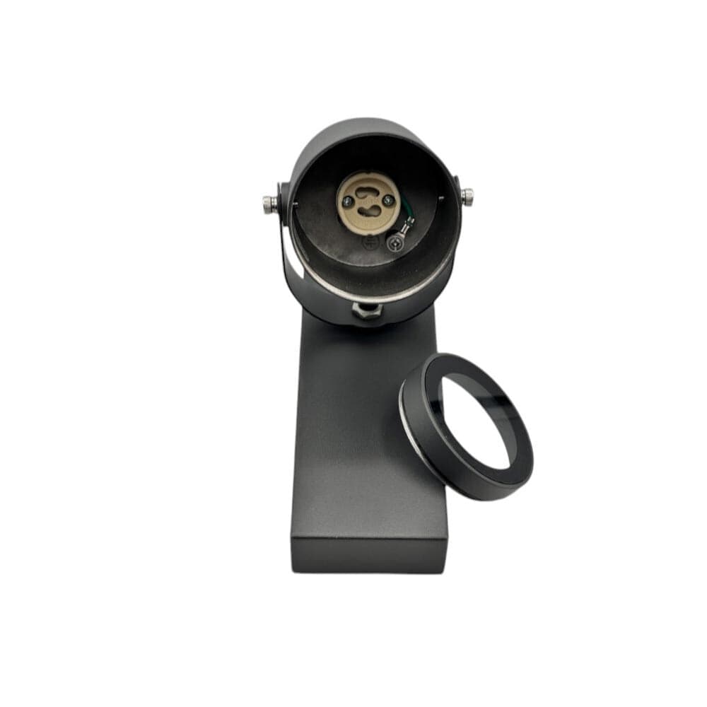 APPLIQUE PARETE ORIENTABILE PER ESTERNO ATTACCO GU10 LAMPADA DA MURO IP44 539WA-B172 - 10