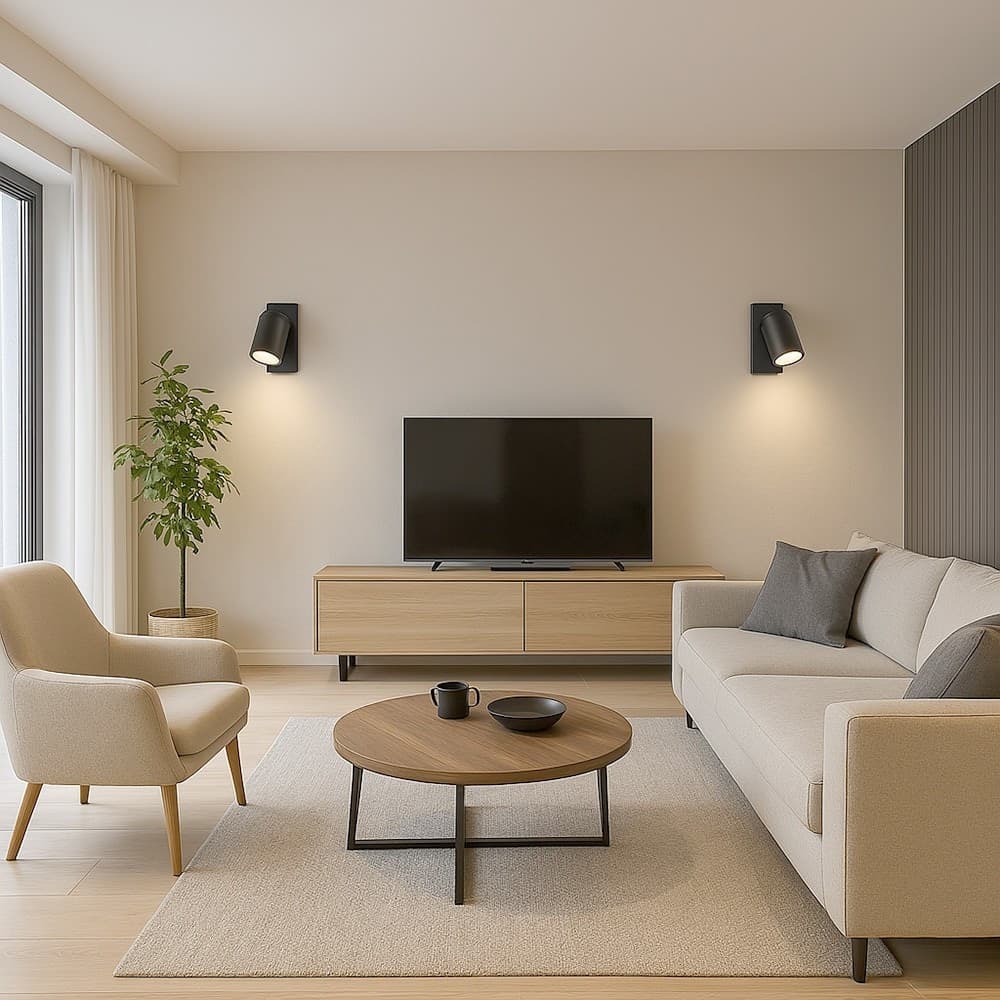 APPLIQUE DA MURO ORIENTABILE CON INTERRUTTORE ON/OFF CON ATTACCO GU10 IN ALLUMINIO MR-02 - 12