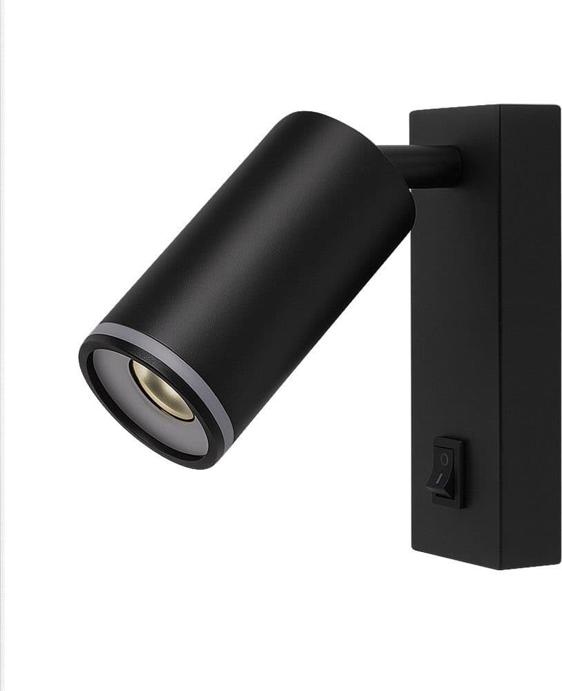 APPLIQUE DA MURO ORIENTABILE CON INTERRUTTORE ON/OFF CON ATTACCO GU10 IN ALLUMINIO MR-02 - 8