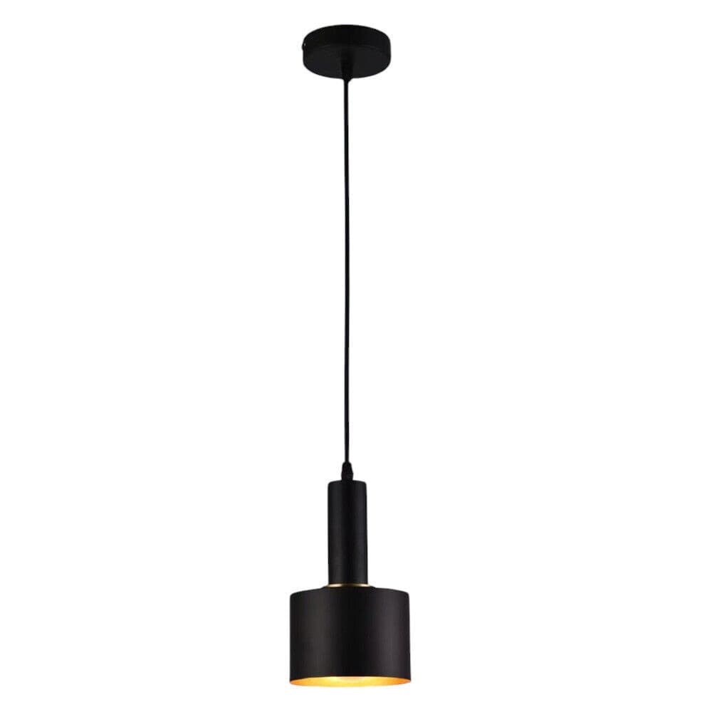 LAMPADARIO A SOSPENSIONE SOFFITTO E27 LAMPADA PENDENTE MINIMAL PER CUCINA ISOLA SNACK A22 - 8