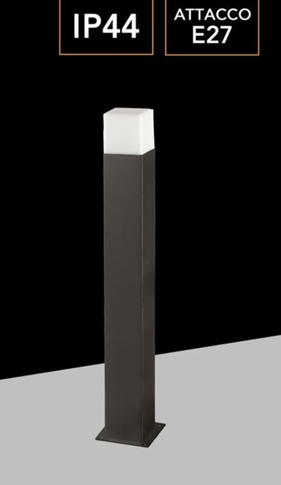 LAMPIONE DA GIARDINO MODERNO 74 CM ILLUMINAZIONE PER ESTERNO CON ATTACCO E27 IP44 740 - 18