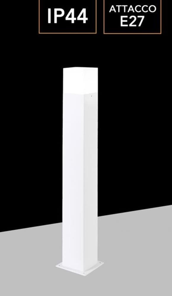 LAMPIONE DA GIARDINO MODERNO 74 CM ILLUMINAZIONE PER ESTERNO CON ATTACCO E27 IP44 740 - 3