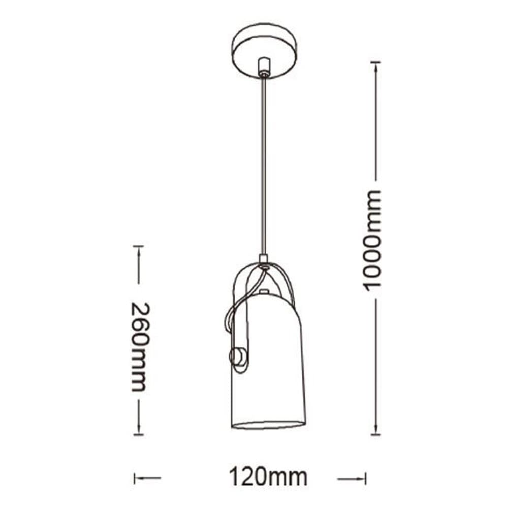 LAMPADARIO A SOSPENSIONE DA SOFFITTO DESIGN CON PARALUME ORIENTABILE ATTACCO E27 IP20 A21 - 19