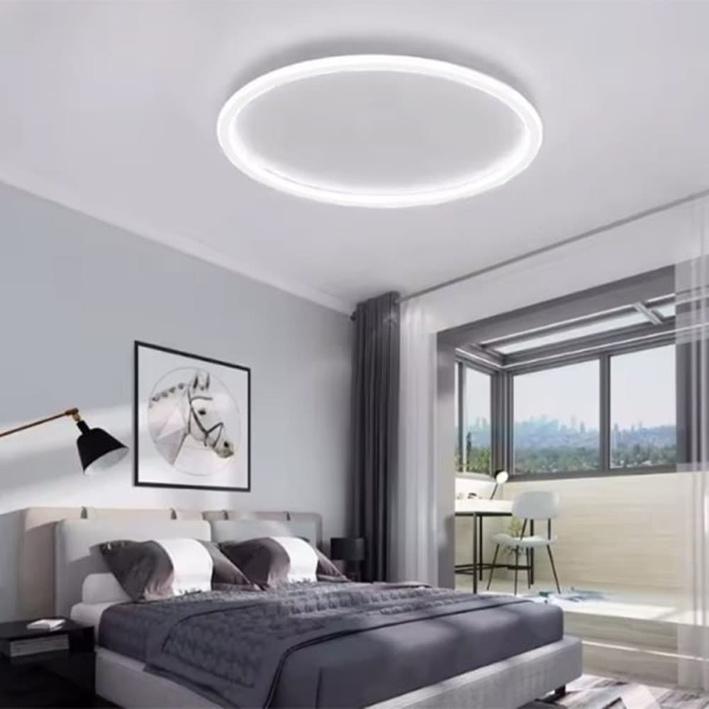 PLAFONIERA LED DA SOFFITTO CIRCOLARE 43W 3440LM CCT SWITCH IP20 LUCE SELEZIONABILE C13-3C - 4