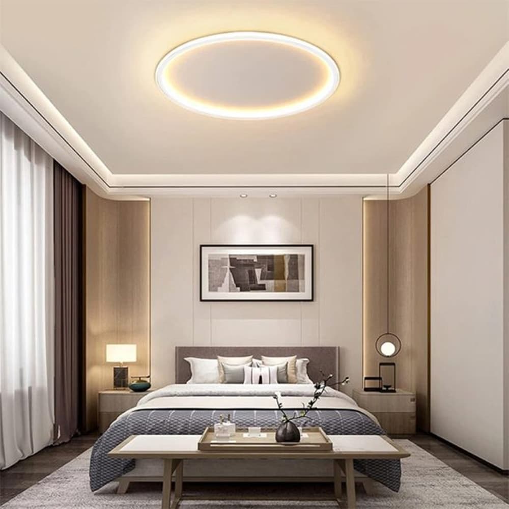 PLAFONIERA LED DA SOFFITTO CIRCOLARE 43W 3440LM CCT SWITCH IP20 LUCE SELEZIONABILE C13-3C - 6