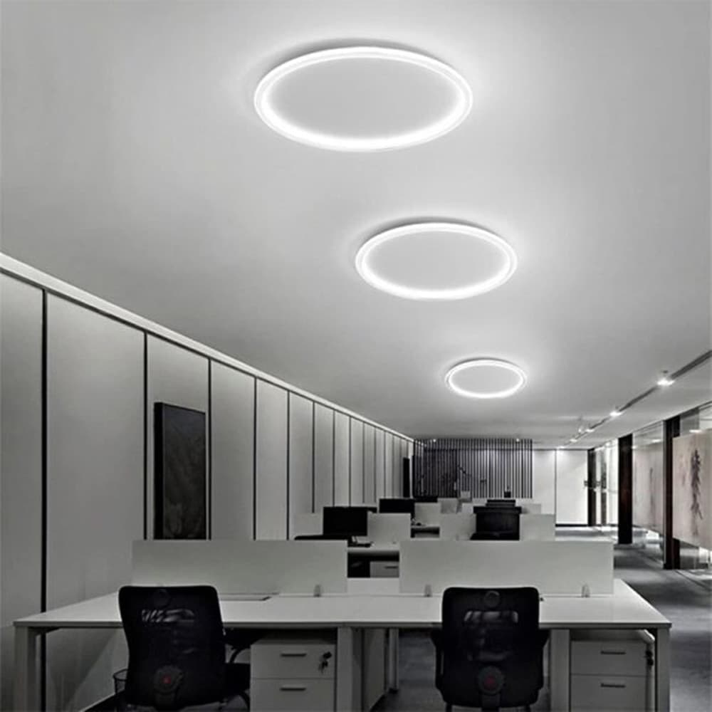 PLAFONIERA LED DA SOFFITTO CIRCOLARE 43W 3440LM CCT SWITCH IP20 LUCE SELEZIONABILE C13-3C - 7