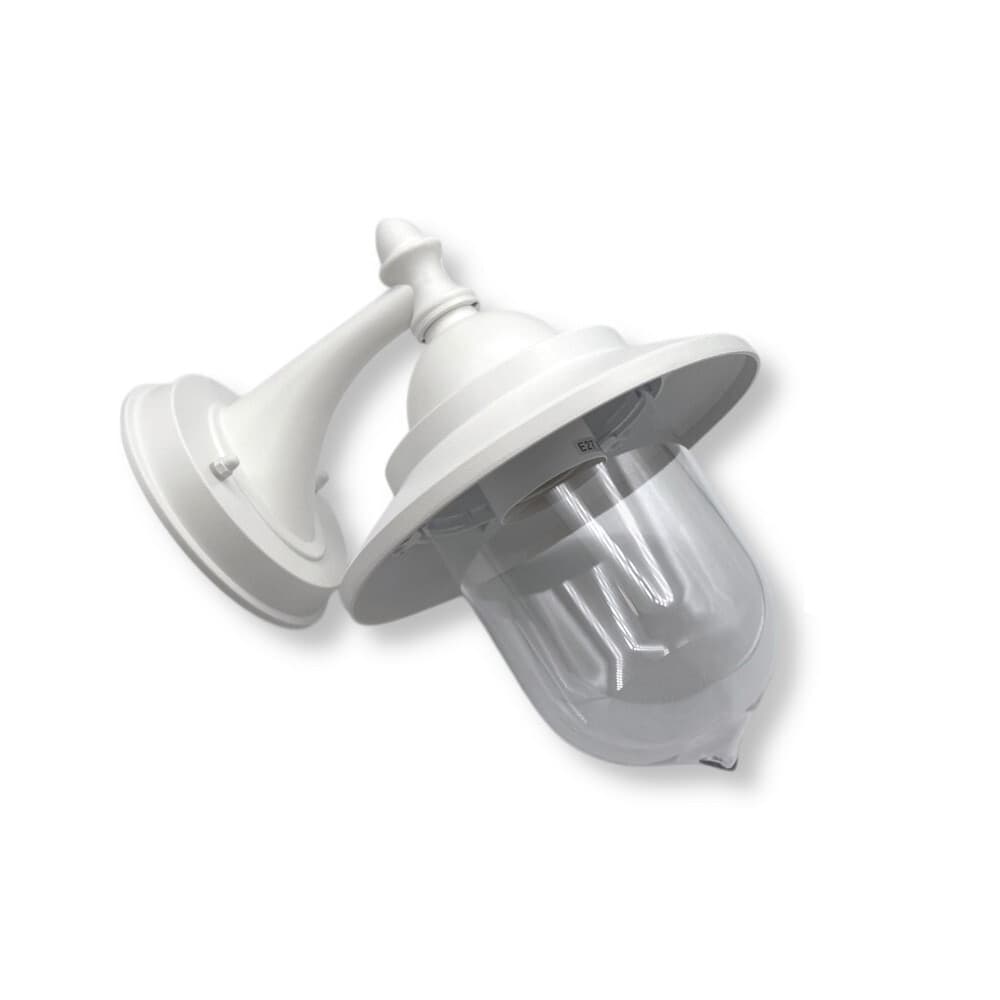 LANTERNA A PARETE STILE RETRÒ LAMPADA DA MURO PER GIARDINO FACCIATE E27 IP44 524WA-B247 - 17