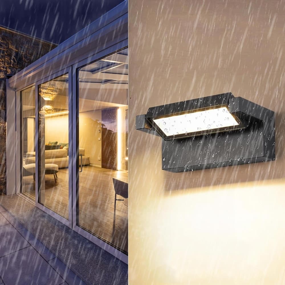 APPLIQUE PARETE INCLINABILE ESTERNO 21W TECNOLOGIA CCT 3 TONALITÀ DI LUCE IP65 472-3C - 14