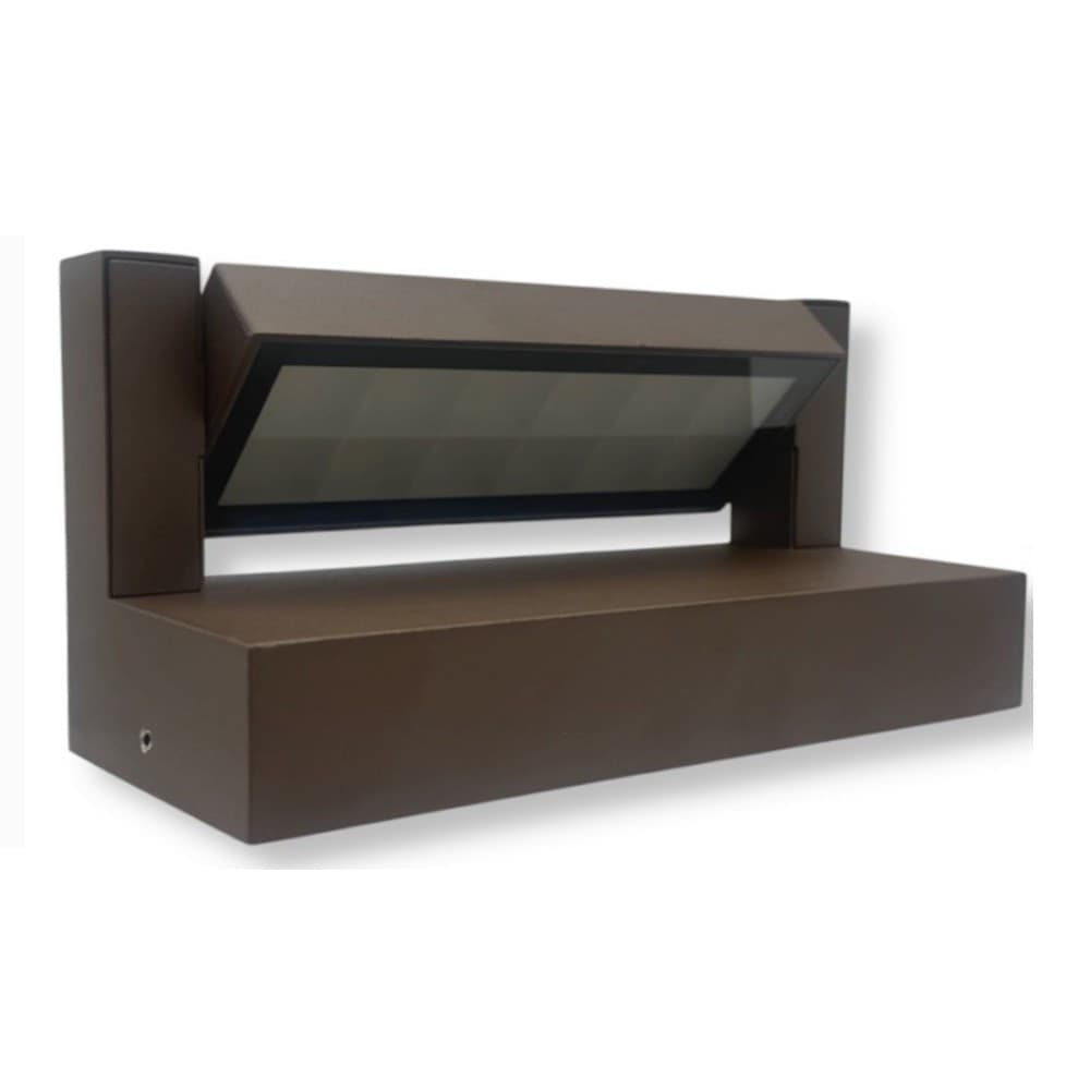 APPLIQUE PARETE INCLINABILE ESTERNO 21W TECNOLOGIA CCT 3 TONALITÀ DI LUCE IP65 472-3C - 27