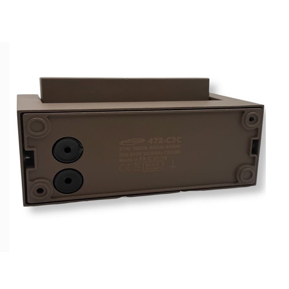 APPLIQUE PARETE INCLINABILE ESTERNO 21W TECNOLOGIA CCT 3 TONALITÀ DI LUCE IP65 472-3C - 29
