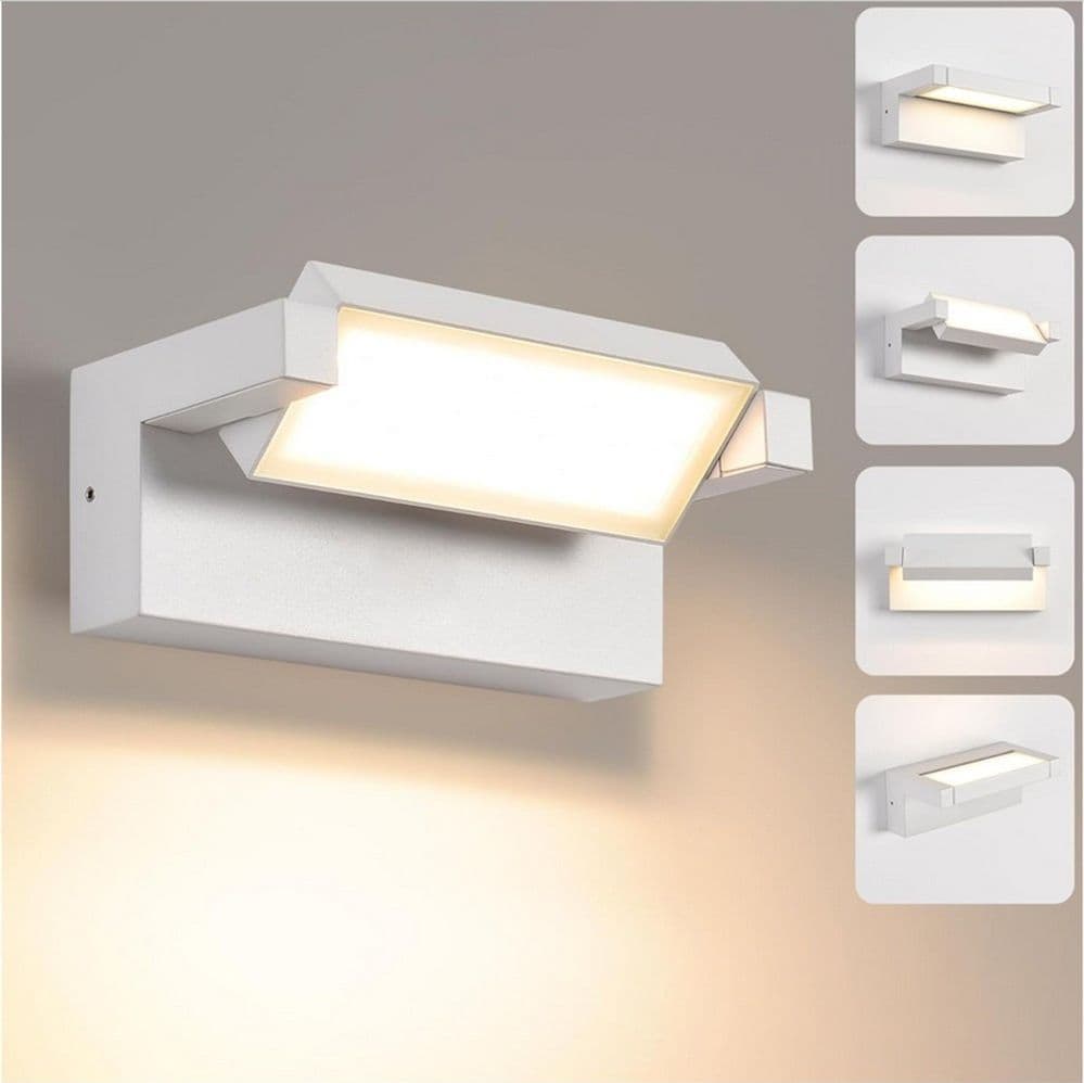 APPLIQUE PARETE INCLINABILE ESTERNO 21W TECNOLOGIA CCT 3 TONALITÀ DI LUCE IP65 472-3C - 7