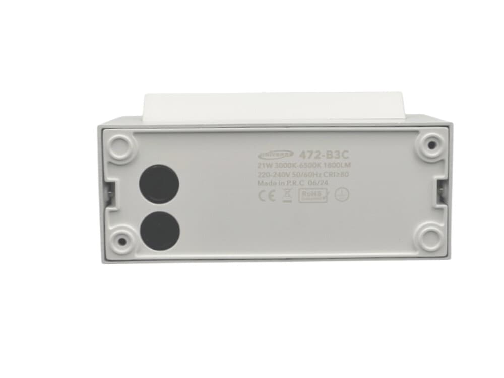 APPLIQUE PARETE INCLINABILE ESTERNO 21W TECNOLOGIA CCT 3 TONALITÀ DI LUCE IP65 472-3C - 10