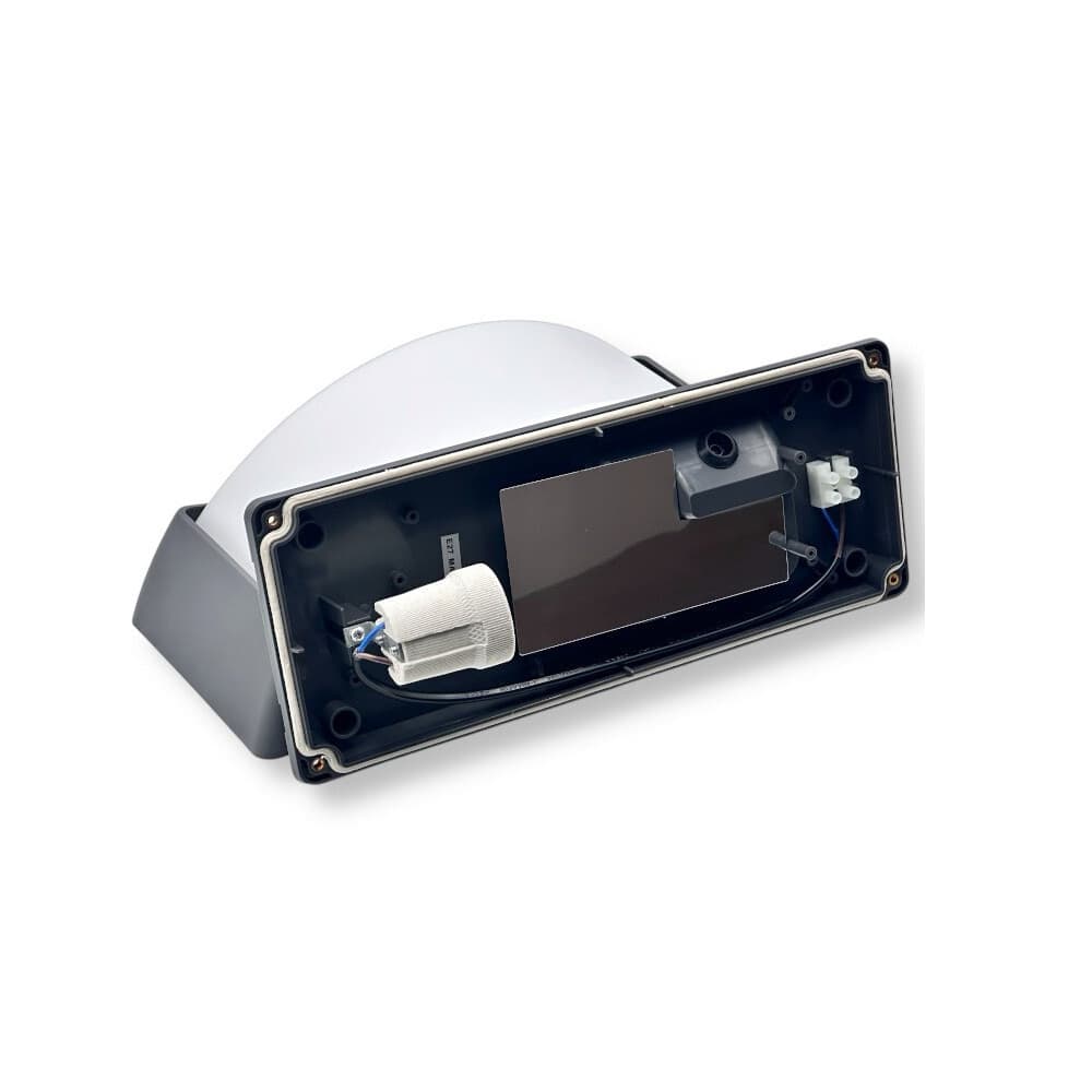APPLIQUE A PARETE PER ESTERNO LAMPADA DA MURO BALCONI TERRAZZO ATTACCO E27 IP54 567WB-H320 - 15