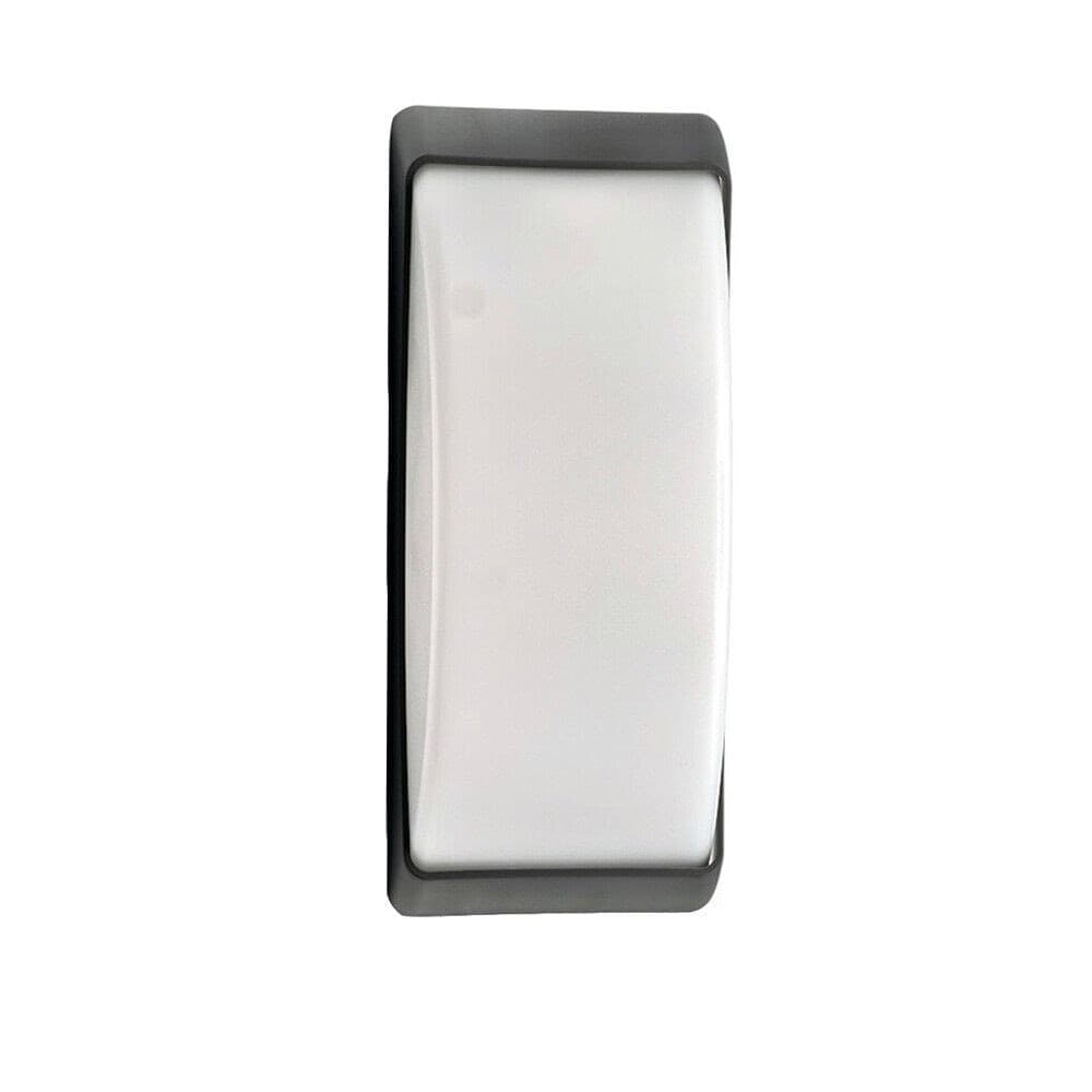 APPLIQUE A PARETE PER ESTERNO LAMPADA DA MURO BALCONI TERRAZZO ATTACCO E27 IP54 567WB-H320 - 9