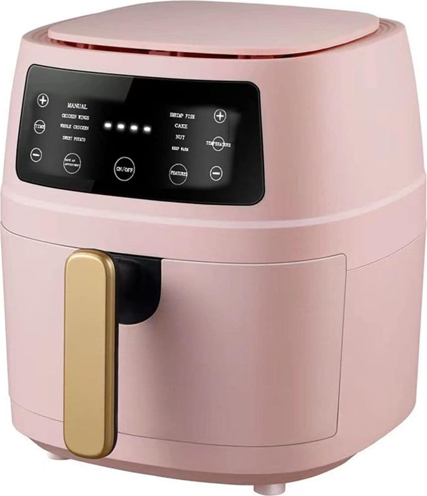 FRIGGITRICE AD ARIA DA 8LT SMART TOUCH SCREEN DIGITALE 2400W NO OLIO VERDURA CARNE PESCE - 4
