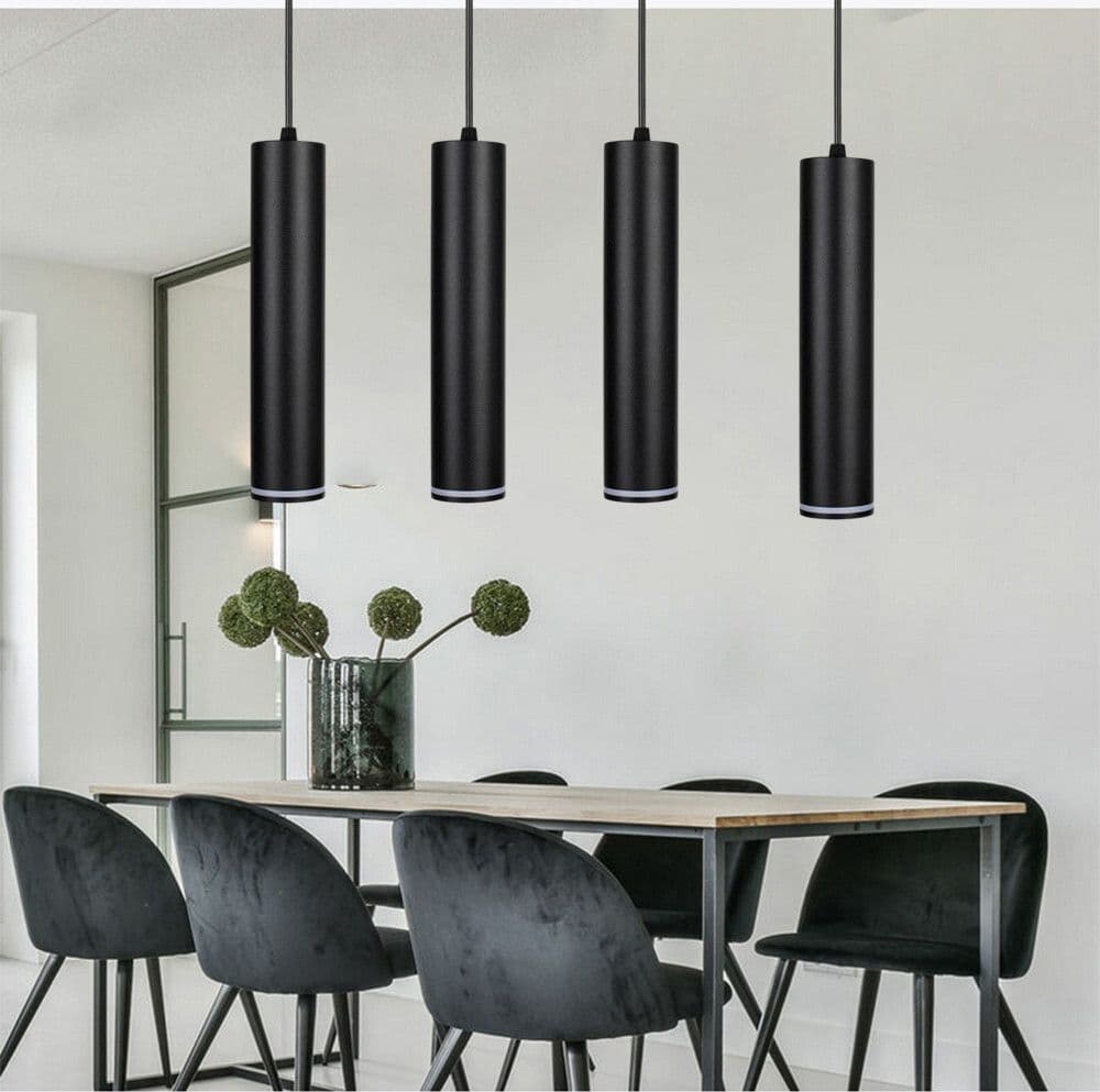 LAMPADARIO A SOSPENSIONE DA SOFFITTO FORMA CILINDRICA LAMPADA PENDENTE ATTACCO GU10 SP-01 - 21