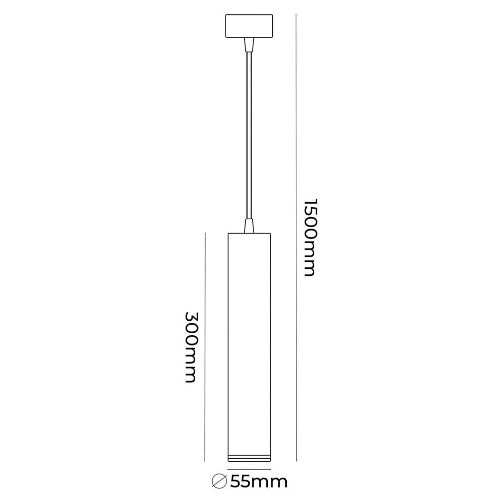 LAMPADARIO A SOSPENSIONE DA SOFFITTO FORMA CILINDRICA LAMPADA PENDENTE ATTACCO GU10 SP-01 - 26