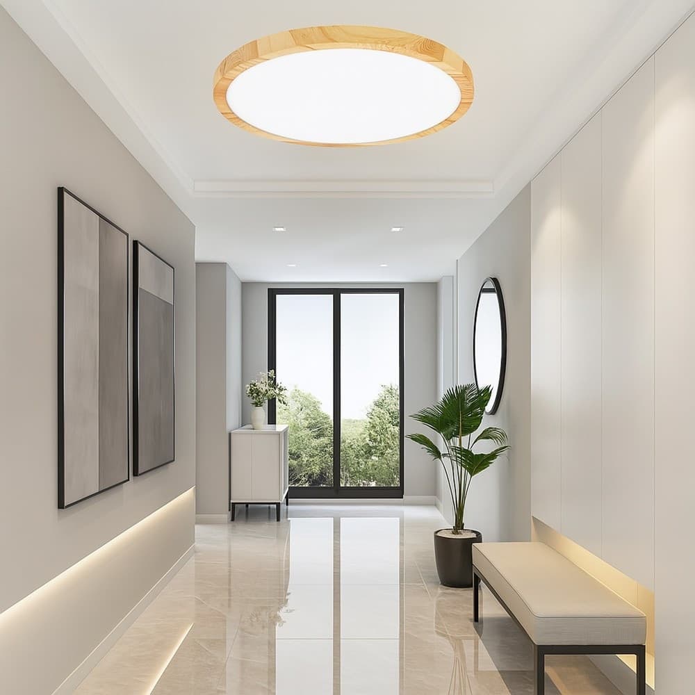 PLAFONIERA A LED SLIM 36W IP40 CON TECNOLOGIA CCT DA 6500K A 2700K CON SWITCH LV480-3C - 26