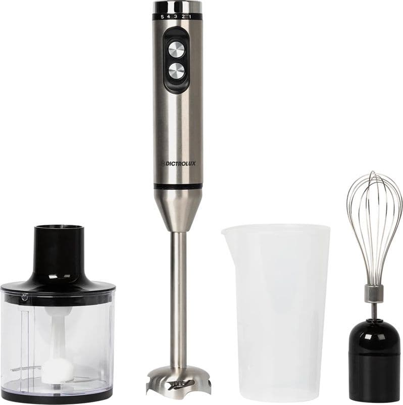 MULTIROBOT DA CUCINA 400 WATT 3IN1 MONTA TRITA FRULLA CON 5 VELOCITÀ + FUNZIONE TURBO - 3