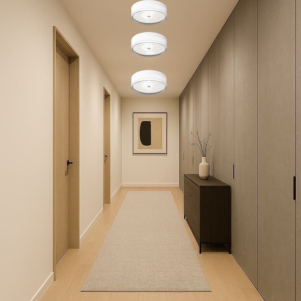 PLAFONIERA LED 24 W A SOFFITTO MODERNA TECNOLOGIA CCT 3 TONALITÀ SELEZIONABILI BL300-3C - 7
