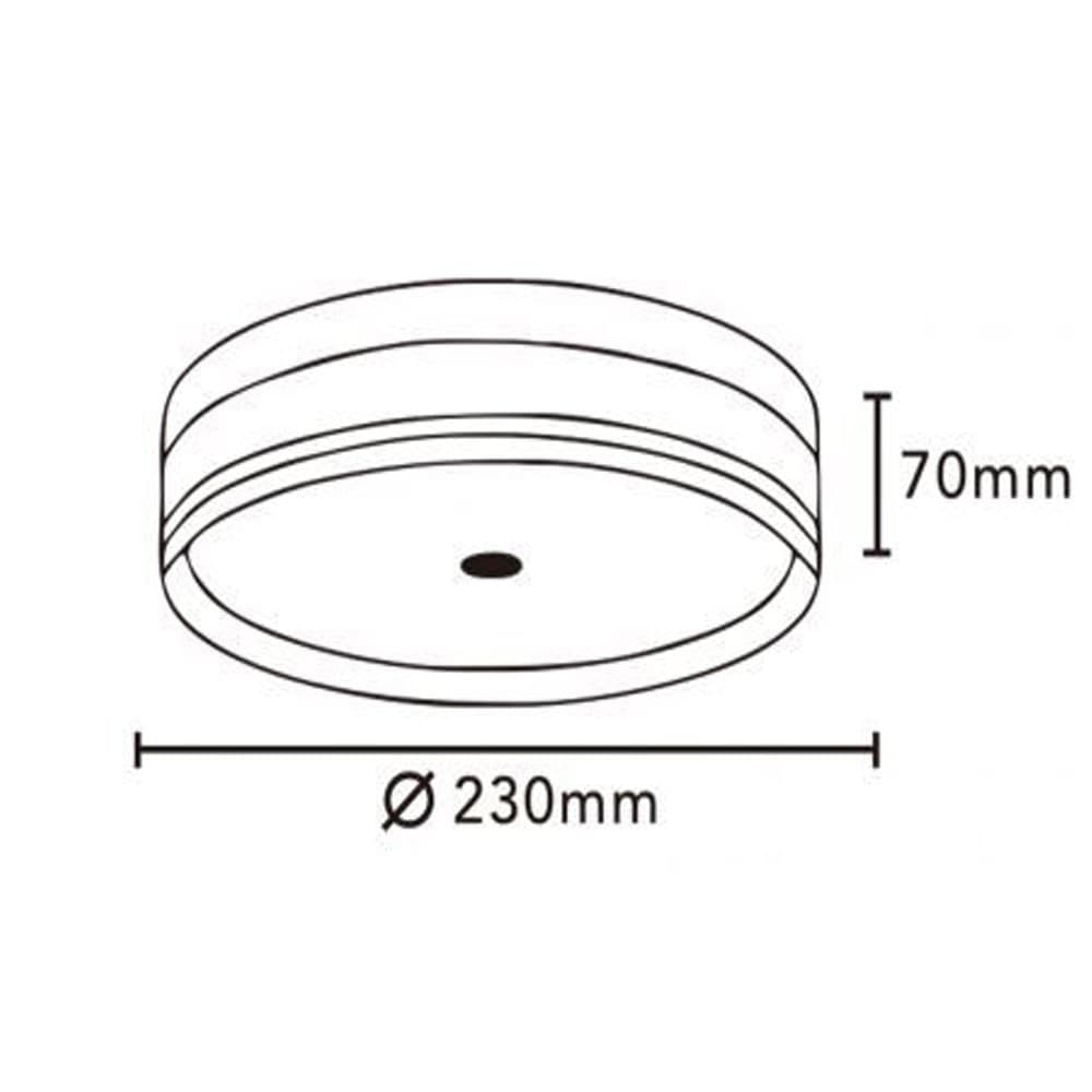 PLAFONIERA LED 18W A SOFFITTO MODERNA TECNOLOGIA CCT 3 TONALITÀ SELEZIONABILI BL230-3C - 14