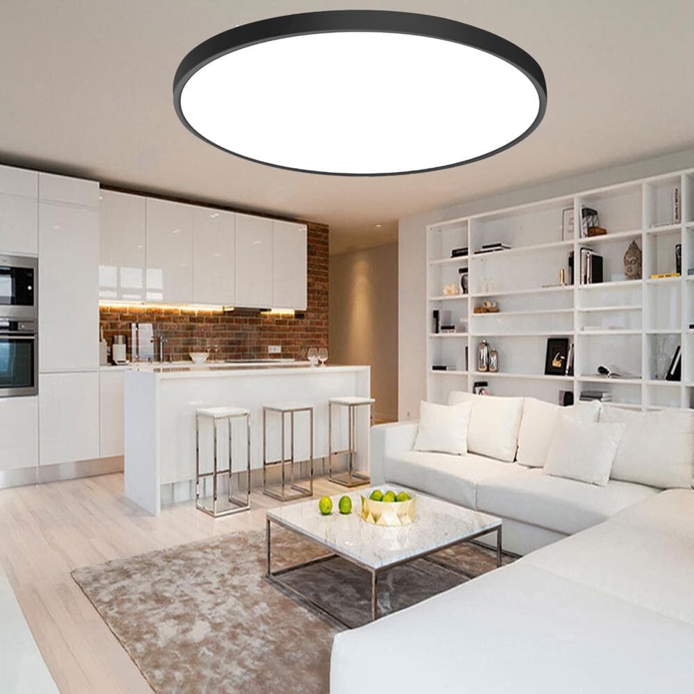 PLAFONIERA A LED SLIM 45 W IP40 CON TECNOLOGIA CCT DA 6500K A 2700K CON SWITCH LV600-3C - 15