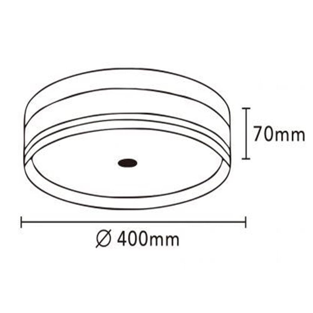 PLAFONIERA LED 32W A SOFFITTO MODERNA TECNOLOGIA CCT 3 TONALITÀ SELEZIONABILI BL400-3C - 14