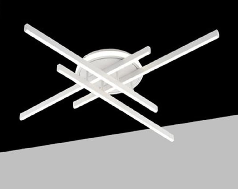 LAMPADA PLAFONIERA DA SOFFITTO MODERNA 45W A LED 3600LM CCT IP20 BIANCO PN-21B3C - 4