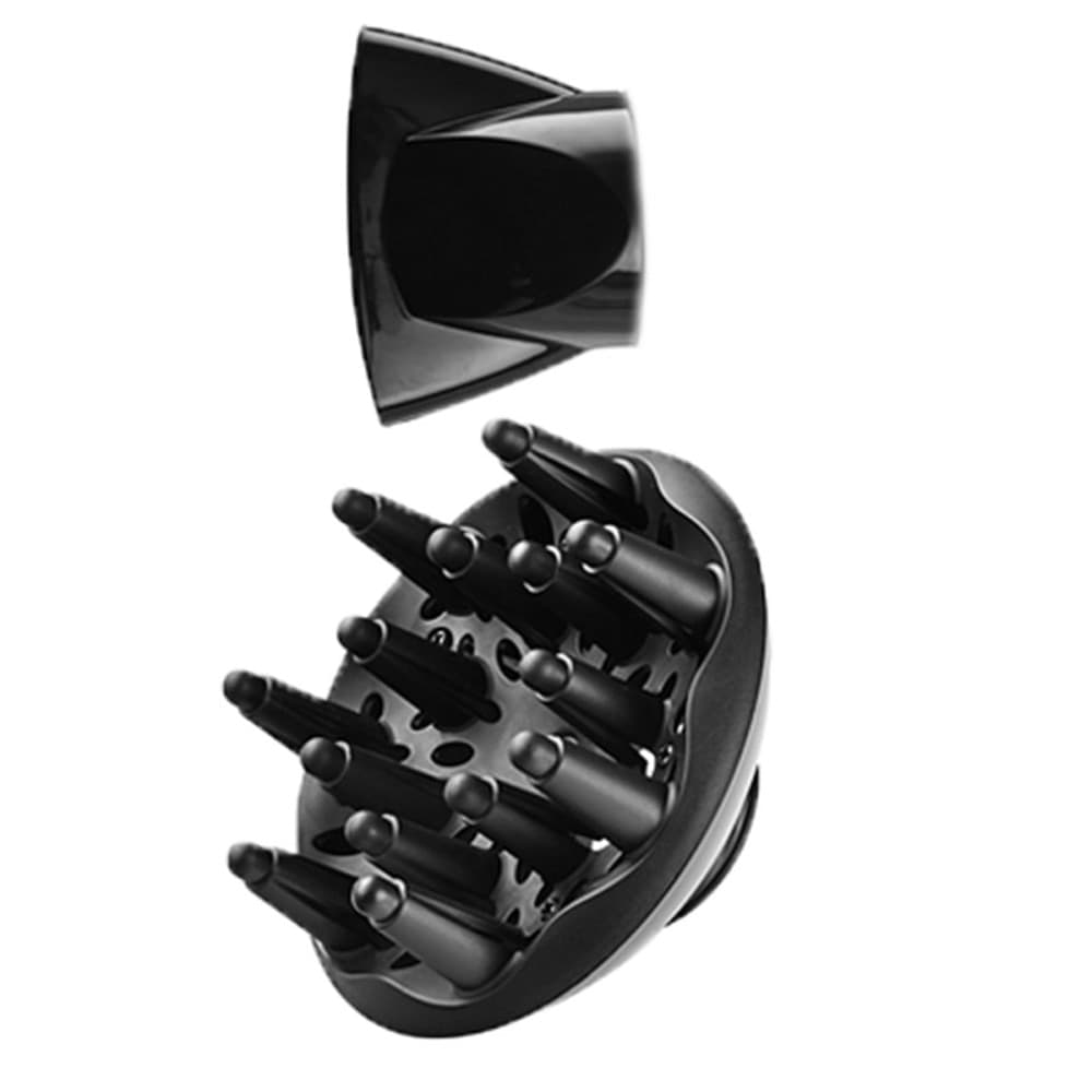 ASCIUGACAPELLI 2200 WATT CON DIFFUSORE CAPELLI PHON PULSANTE GETTO ARIA FREDDA OCCHIELLO - 4