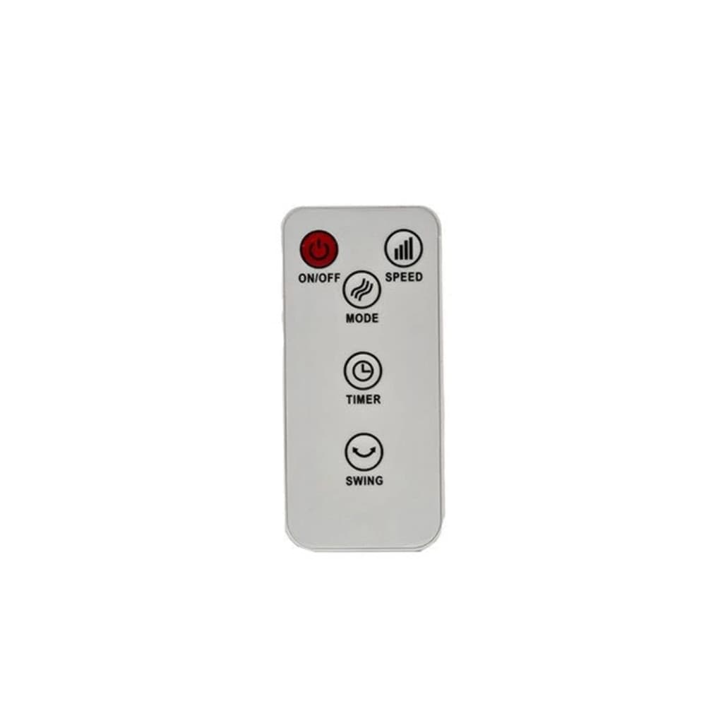 VENTILATORE A TORRE 91CM 50W BIANCO SENZA PALE SILENZIOSO OSCILLANTE DIGITALE TELECOMANDO - 4