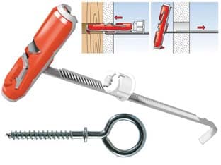 Fissaggio Basculante in Nylon Duotec 10O Ø 10 mm Fischer 25 Pezzi - 2