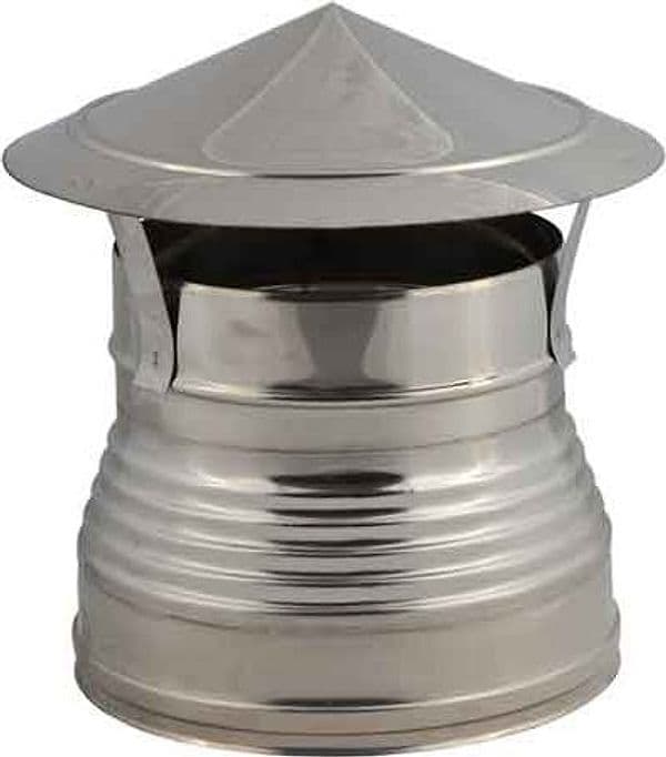 Fumaiolo Doppia Parete a Cappello Cinese Ø 250 x 300 mm – Autres