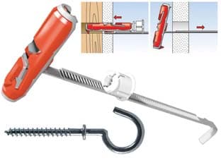 Fissaggio Basculante in Nylon Duotec 10H Ø 10 mm Fischer 25 Pezzi - 2