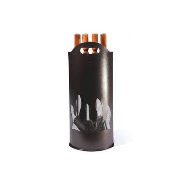 Gruppo Camino Fiamma Ø Cm 25 x 60H Made in Italy - 4