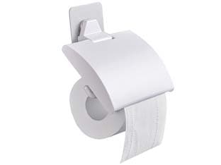 Portarotolo in ABS con Coperchio 150 MMX30X170 Bianco Aglaia 3 Pezzi - 2