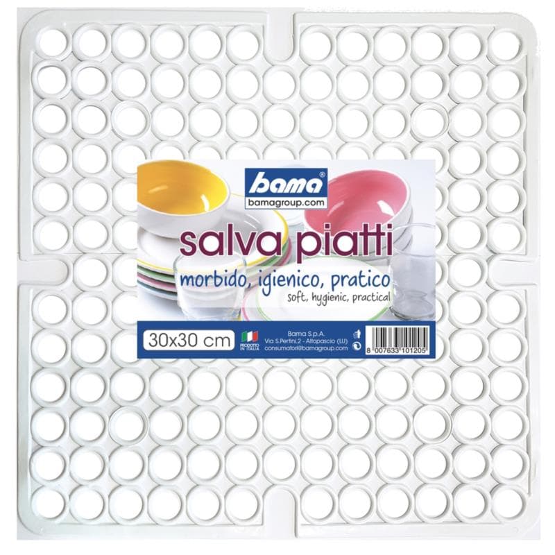 Griglia Copri Lavello 30 x 30 cm Bama Colore Bianco - 4