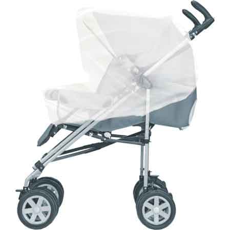 Zanzariera per Passeggino Ecco Baby Colore Bianco - 2