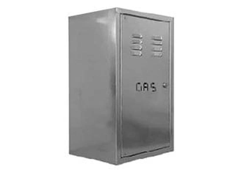 Cassetta Contatore Gas in Acciaio Zincato 40 CMX25X70H