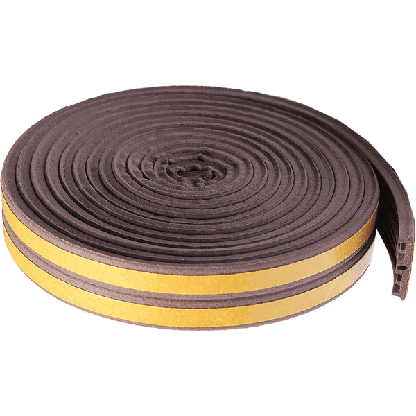 Parafreddo per Porte e Finestre in Gomma Mm 9 x 6 m Geko Colore Marrone - 4